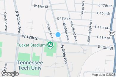 Map image of the property - 1216 N Dixie Ave