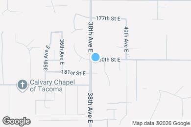 Map image of the property - 3810 180th St E
