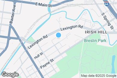 Map image of the property - 1319 Hull St