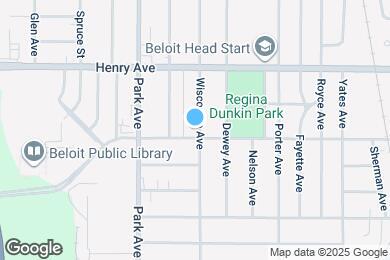 Map image of the property - 1702 Wisconsin Ave