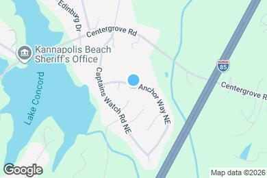 Map image of the property - 838 Anchor Way NE