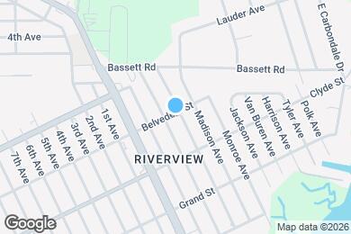 Map image of the property - 1838 Belvedere St