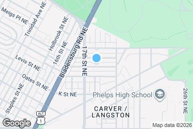 Map image of the property - 1730 Lang Pl NE