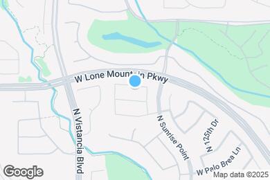 Map image of the property - 12737 W Pasaro Dr