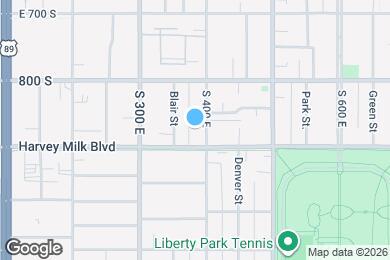 Map image of the property - 868 S 400 E