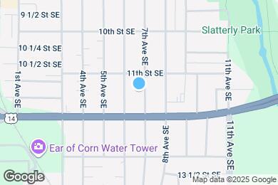 Map image of the property - 1123 7th Ave SE
