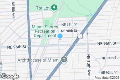 Map image of the property - 800 NE 97th St