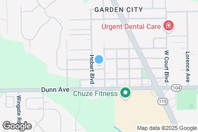 Map image of the property - 3317 Frances Ave