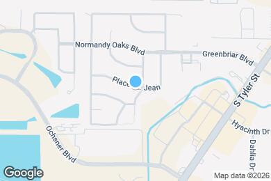 Map image of the property - 424 Place St. Charles