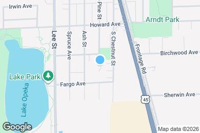 Map image of the property - 2129 Ash St