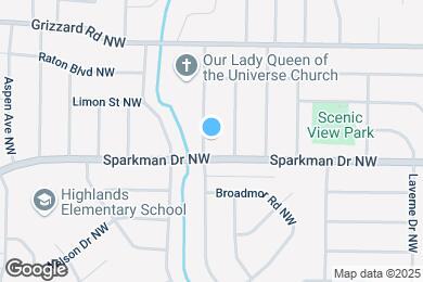 Map image of the property - 2406 Shady Lane Dr NW