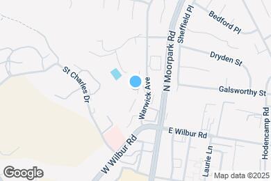 Map image of the property - 817 Warwick Ave