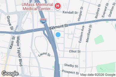 Map image of the property - 8 Newport St