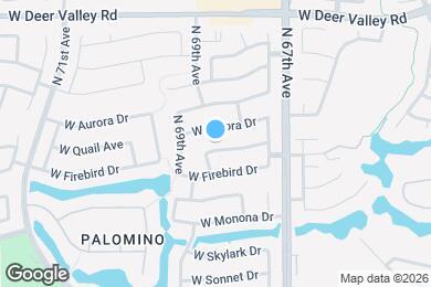 Map image of the property - 6806 W Quail Ave