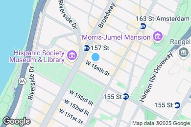 Map image of the property - 541 W 156th St