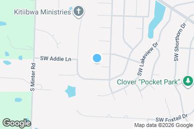 Map image of the property - 1222 SW Windcrest Ct