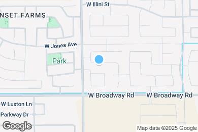 Map image of the property - 9821 W Southgate Ave