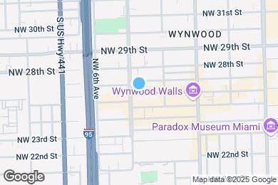 Map image of the property - 445 NW 26th St
