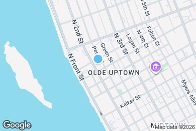 Map image of the property - 2009 N 2nd St