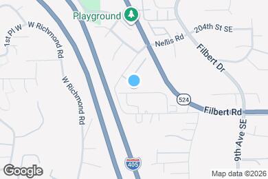 Map image of the property - 303 207th St SE