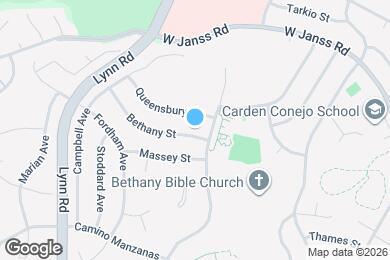 Map image of the property - 327 Bethany St