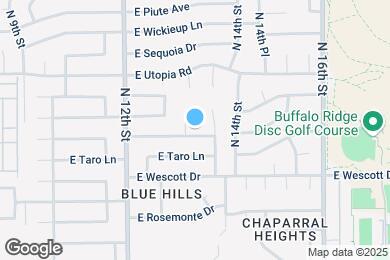 Map image of the property - 1308 E Topeka Dr