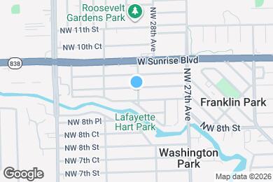 Map image of the property - 2810 NW 9th Ct