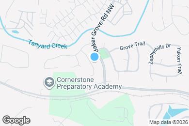Map image of the property - 4578 Grove Park Way NW