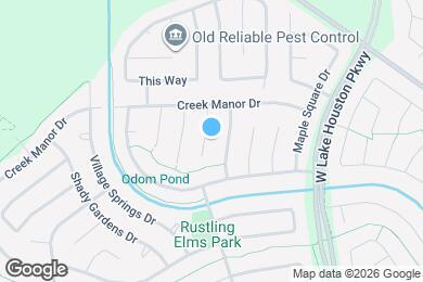 Map image of the property - 5426 Forest Springs Dr