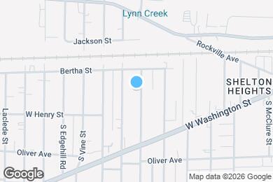 Map image of the property - 320 S Roena St