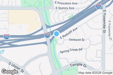 Map image of the property - 8365 E Radcliff Ave