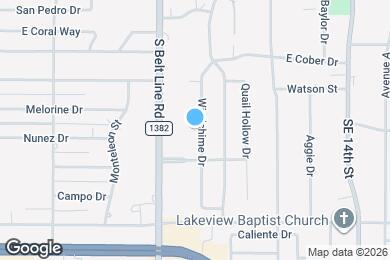 Map image of the property - 2209 Windchime Dr