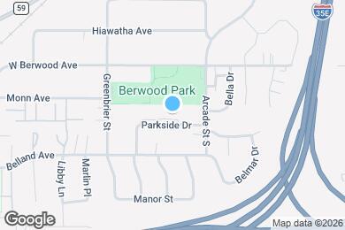 Map image of the property - 797 Parkside Dr
