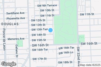 Map image of the property - 3445 SW 14th St