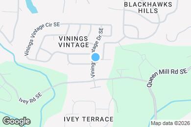 Map image of the property - 6287 Vinings Vintage Dr SE