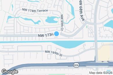 Map image of the property - 7000 NW 173rd Dr