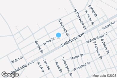 Map image of the property - 728 W 3rd St