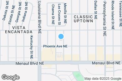 Map image of the property - 2713 Mesilla St NE