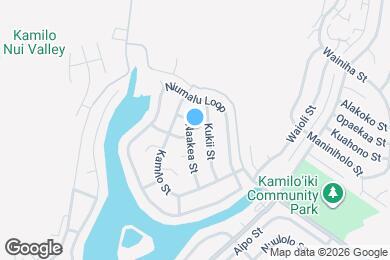 Map image of the property - 7120 Naakea St