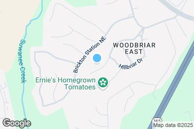 Map image of the property - 2196 Woodbriar Dr