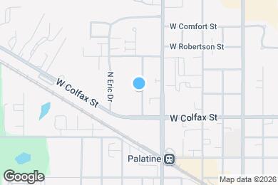 Map image of the property - 268 N Carter St