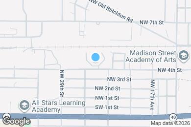 Map image of the property - The Village Apartments
