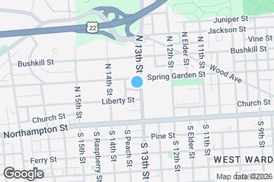 Map image of the property - 124-N13 N 13th St