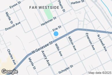 Map image of the property - 1748 W Genesee St