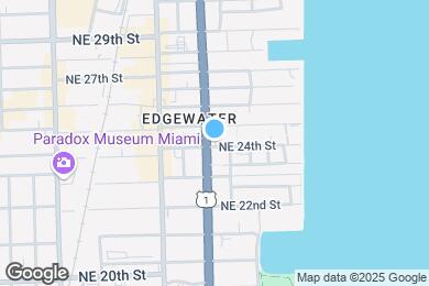 Map image of the property - 333 NE 24th St