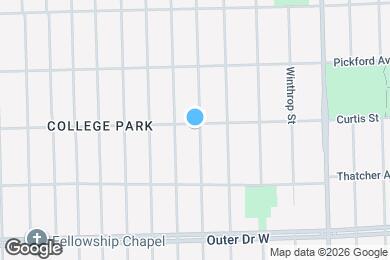 Map image of the property - 16007 Curtis St