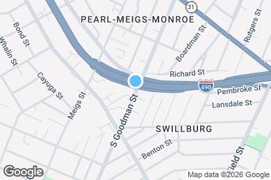 Map image of the property - 625 S Goodman St