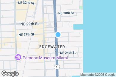 Map image of the property - 2615 Biscayne Blvd