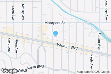 Map image of the property - 4324 Ventura Canyon Ave (near Ventura Blvd...