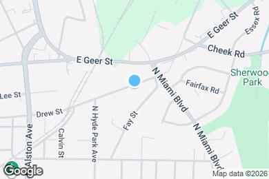 Map image of the property - 1208 Drew St